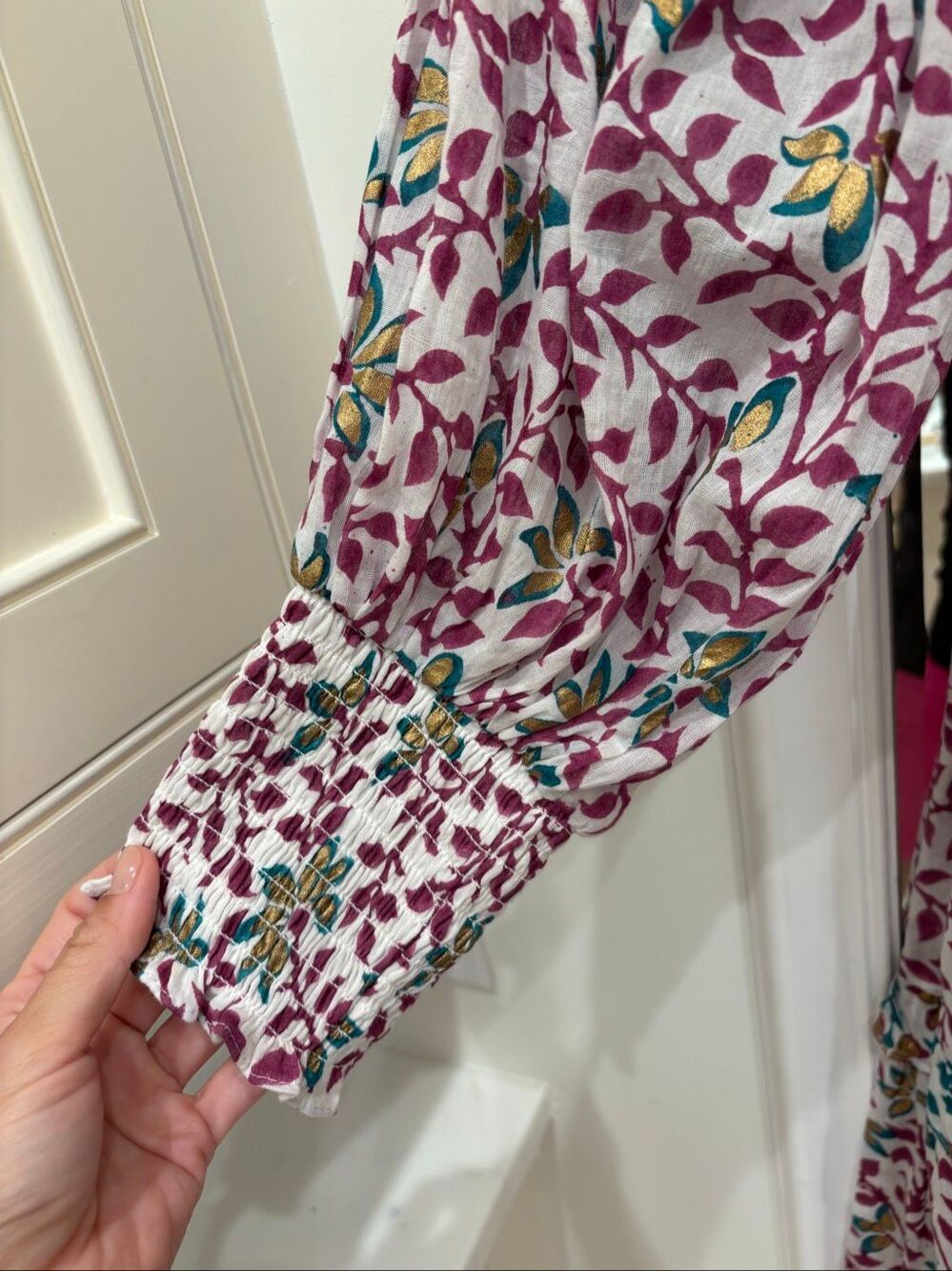 Oliphant XL smocked maxi dress - Picture 2 of 6